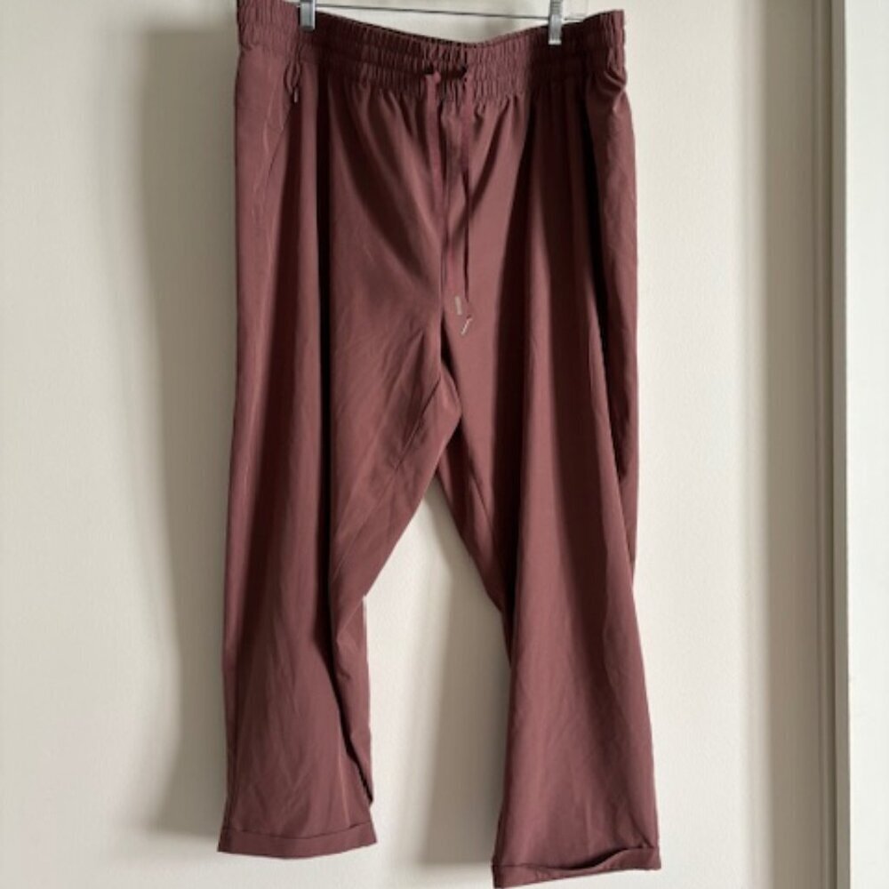 Stitch Star coral drawstring joggers 3X